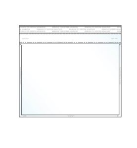 5.5" x 7.5"<br>Clear Booklet Envelopes<br>Box of 500