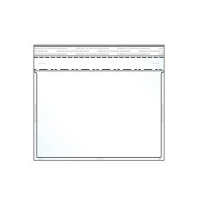 clear booklet envelope sample