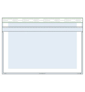 clear booklet envelopes designed for automation